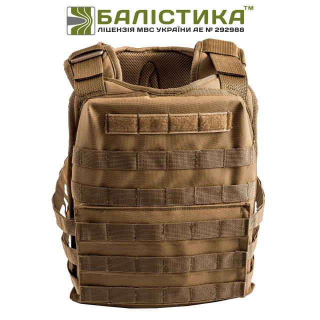 Плитоноска Plate carrier Балістика М1 Койот