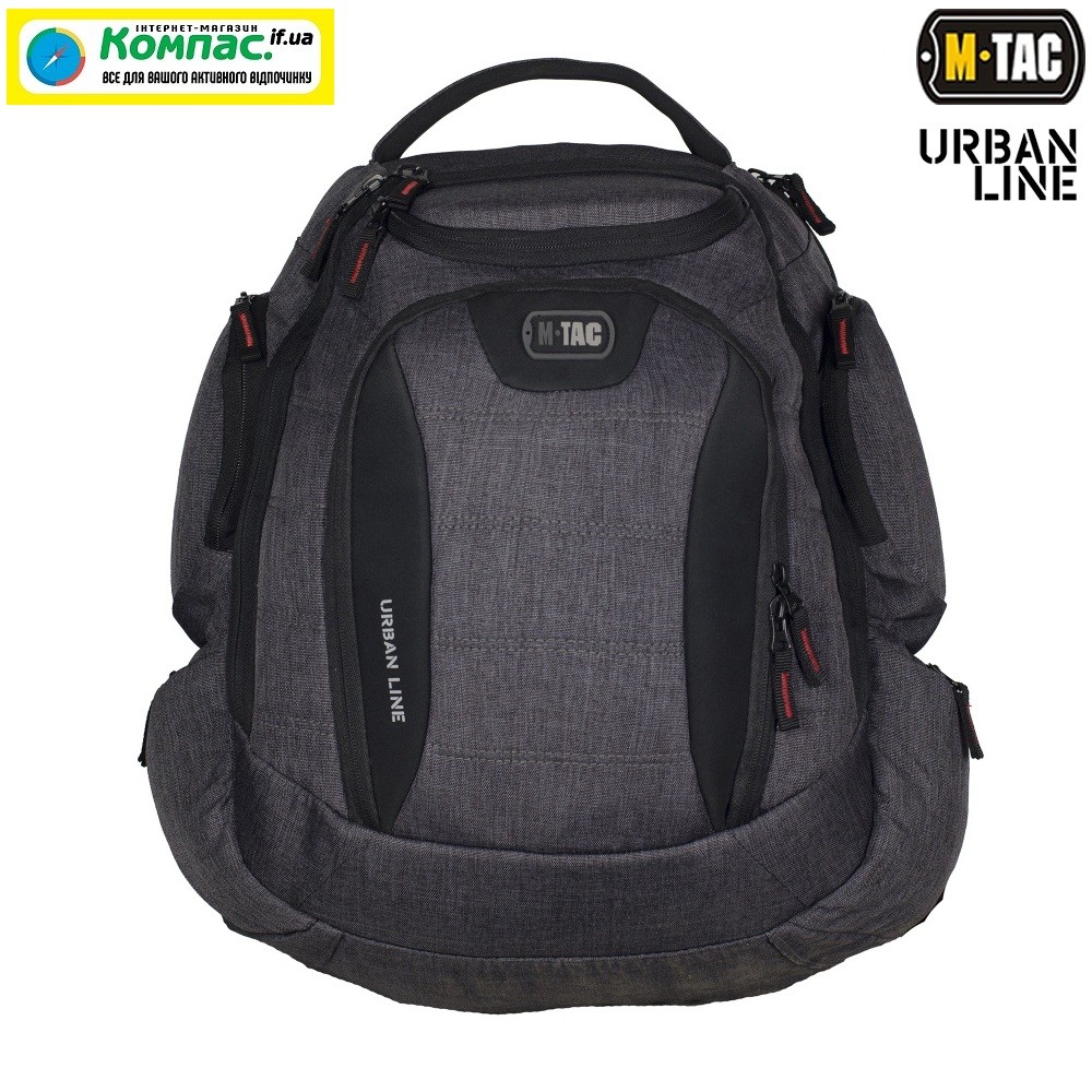 M-TAC РЮКЗАК URBAN LINE CASUAL PACK DARK GREY